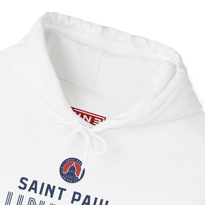 SPU White Hooded Sweatshirt